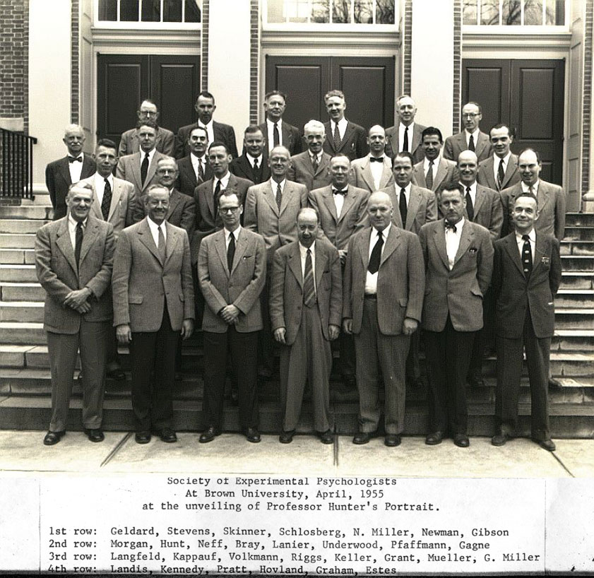 Society of Experimental Psychologists, 1955 meeting: